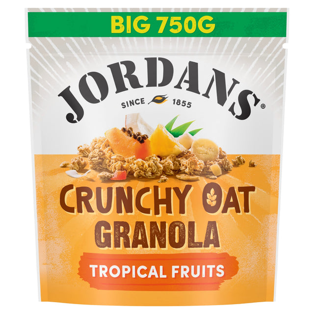 Jordans Crunchy Oat Granola Tropical Fruits 750 g