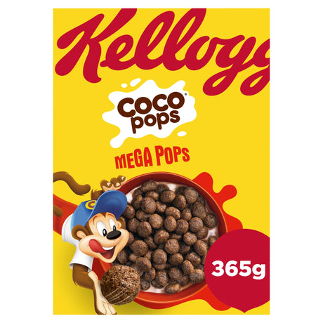 Kellogg's Coco Pops Mega Pops Cereal 365 g