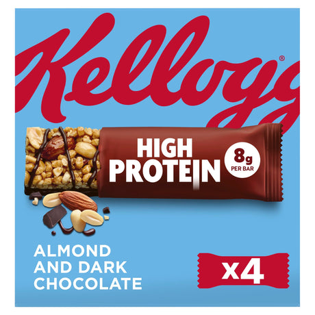 Kellogg's High Protein Almond & Dark Chocolate 4 x 35 g