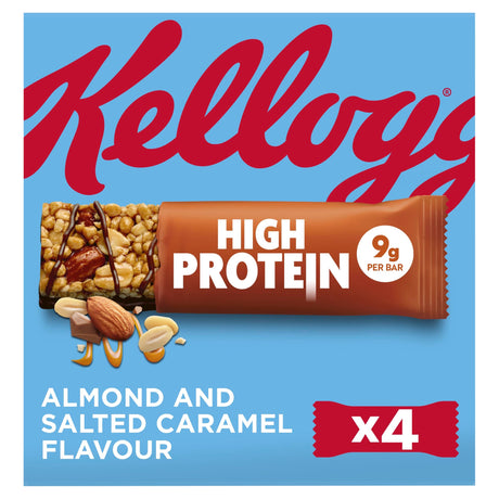 Kellogg's High Protein Almond & Salted Caramel Flavour 4 x 35 g