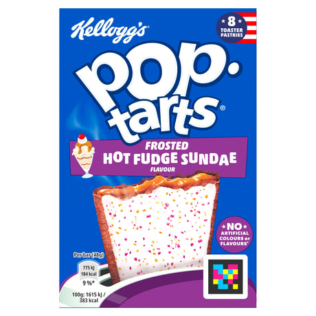 Kellogg's Hot Fudge Sundae Pop Tarts 8 x 48 g