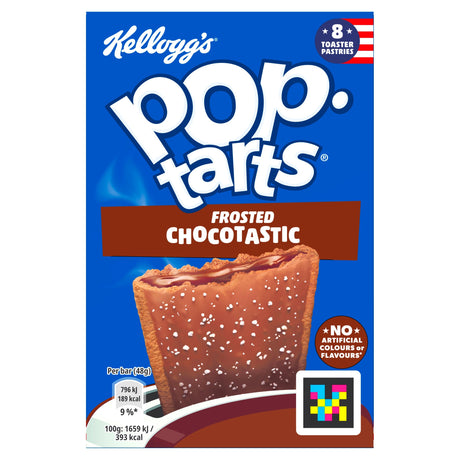 Kellogg's Pop Tarts Choctastic Pastry Snacks 8 x 48 g