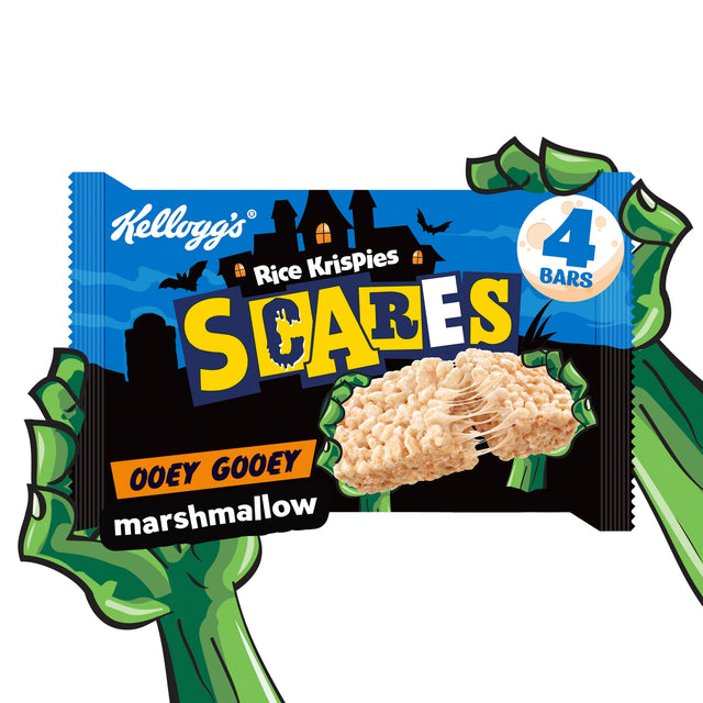 Kellogg's Rice Krispies Squares Marshmallow Snack Bars Multi-Pack 4 x 28 g