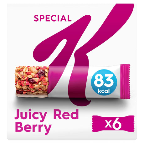 Kellogg's Special K Juicy Red Berry Snack Bars 6 x 21.5 g