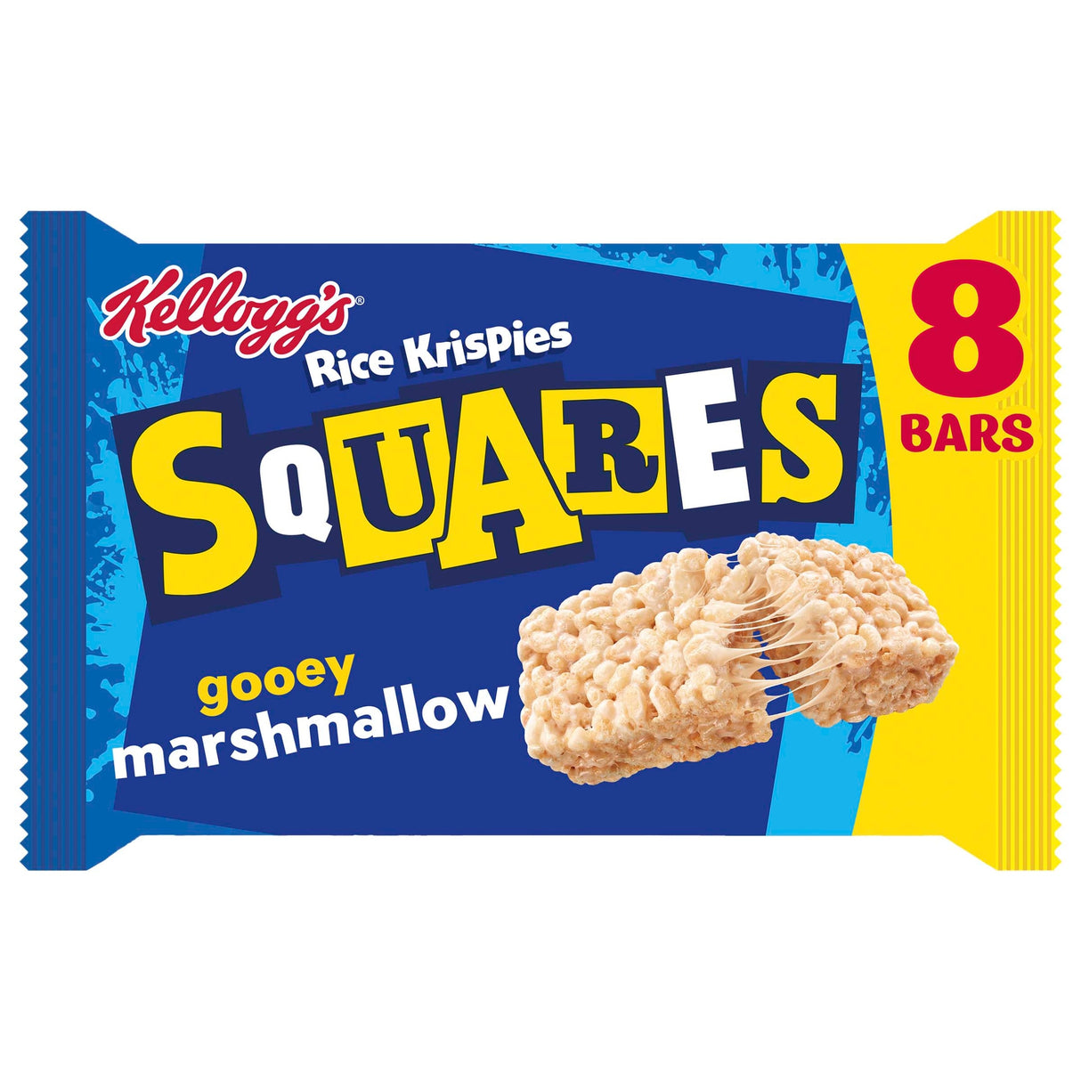 Kelloggs Rice Krispies Squares Marshmallows 8 x 28 g