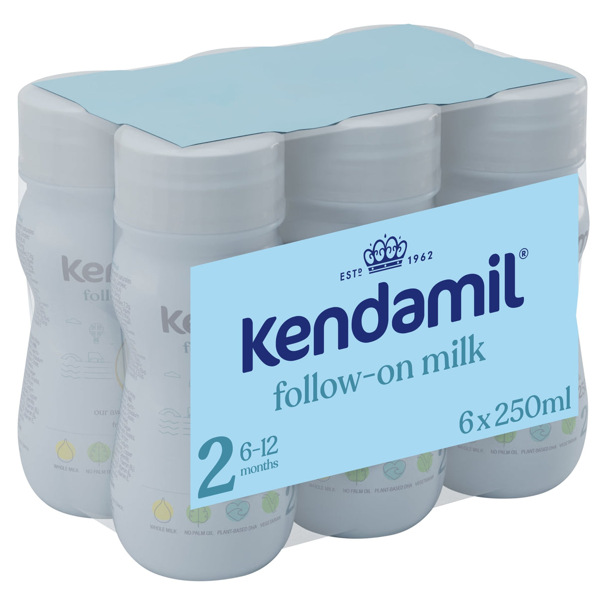 Kendamil Follow On Milk 6-12 Months 6 x 250 ml