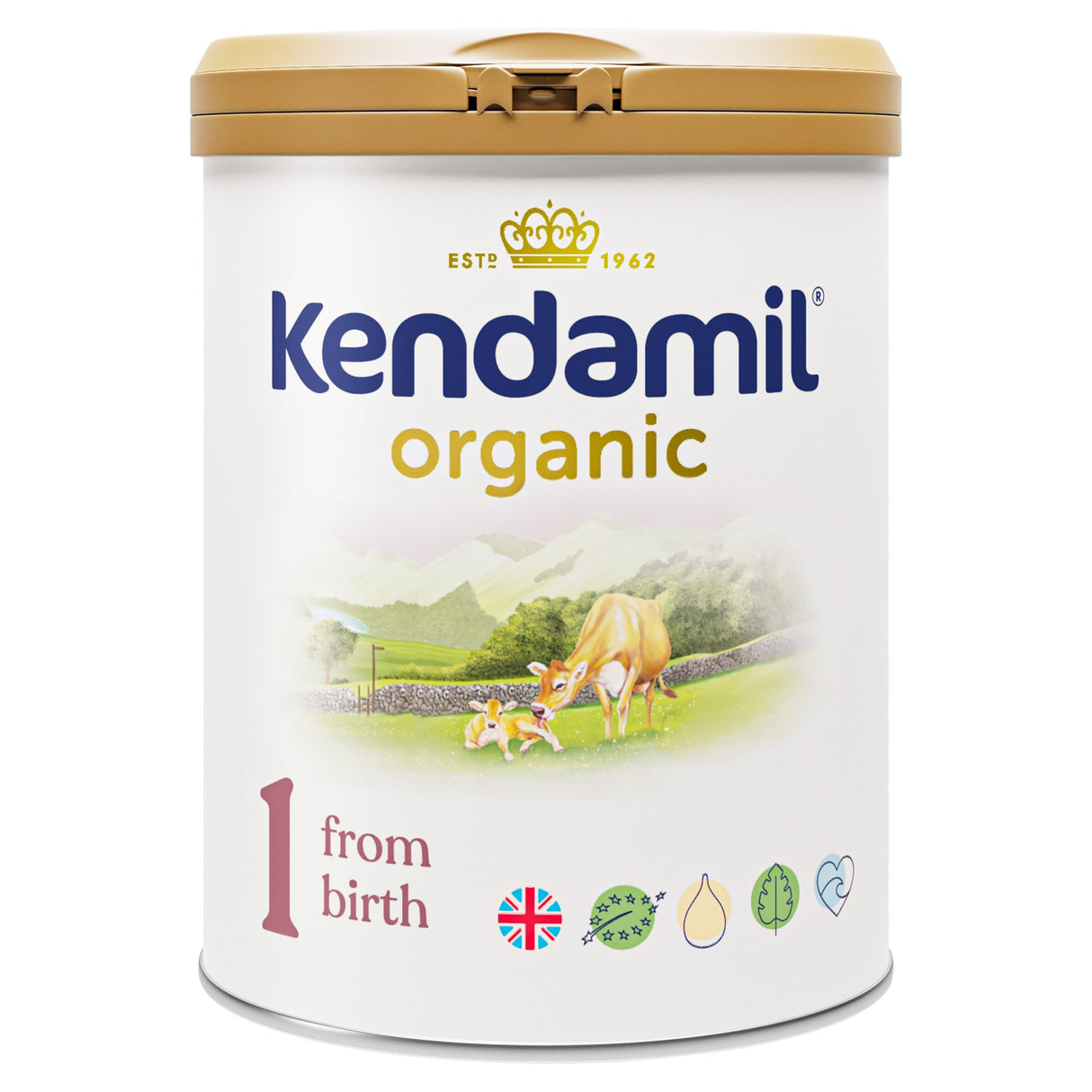 Kendamil Organic Stage 1 First Infant Milk 800 g