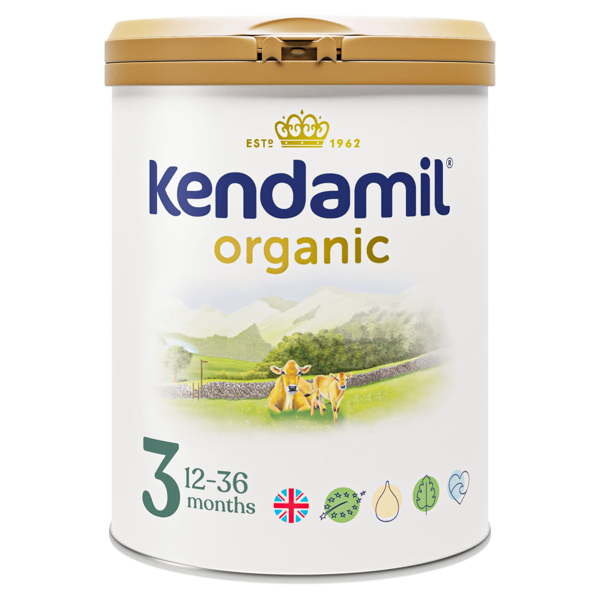 Kendamil Organic Stage 3 Toddler Milk 800 g