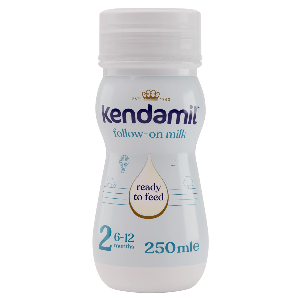 Kendamil Ready To Feed Follow On Milk 6-12 Months 250 ml