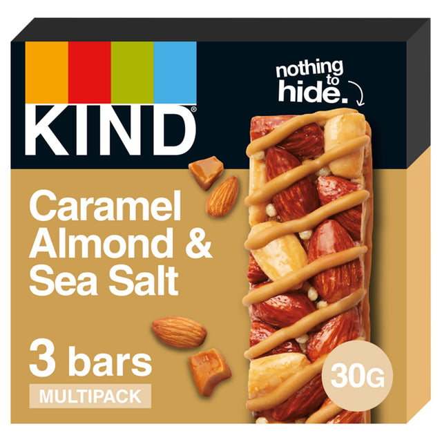 Kind Caramel Almond & Sea Salt Cereal Bars 3 x 30 g
