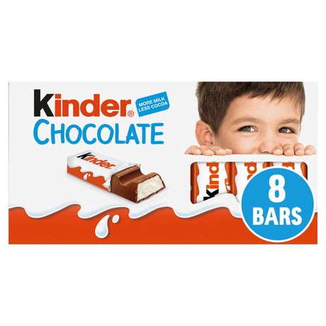 Kinder Chocolate Bars Multi-Pack 8 x 12.5 g