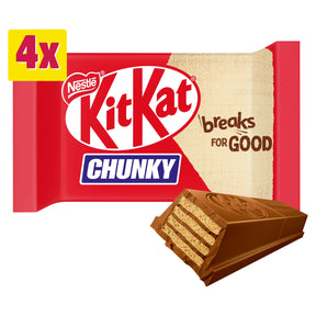 Kit Kat Chunky Milk Chocolate Bars Multi-Pack 40 g 4 Pack