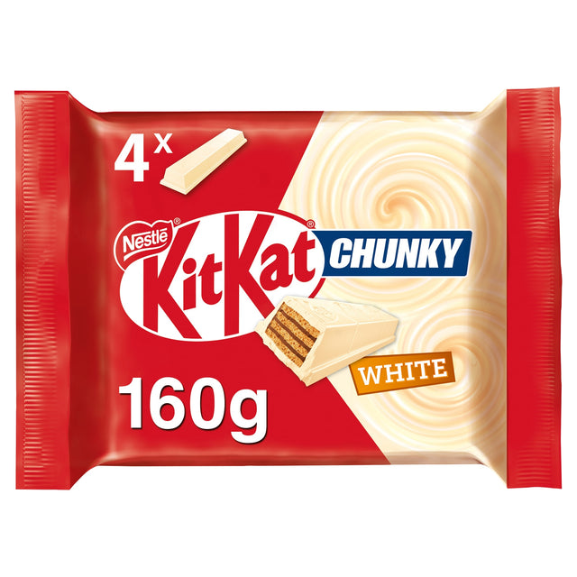 Kit Kat Chunky White Bars Multi-Pack 40 g 4 Pack