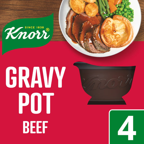 Knorr Beef Gravy Pot 4 x 28 g