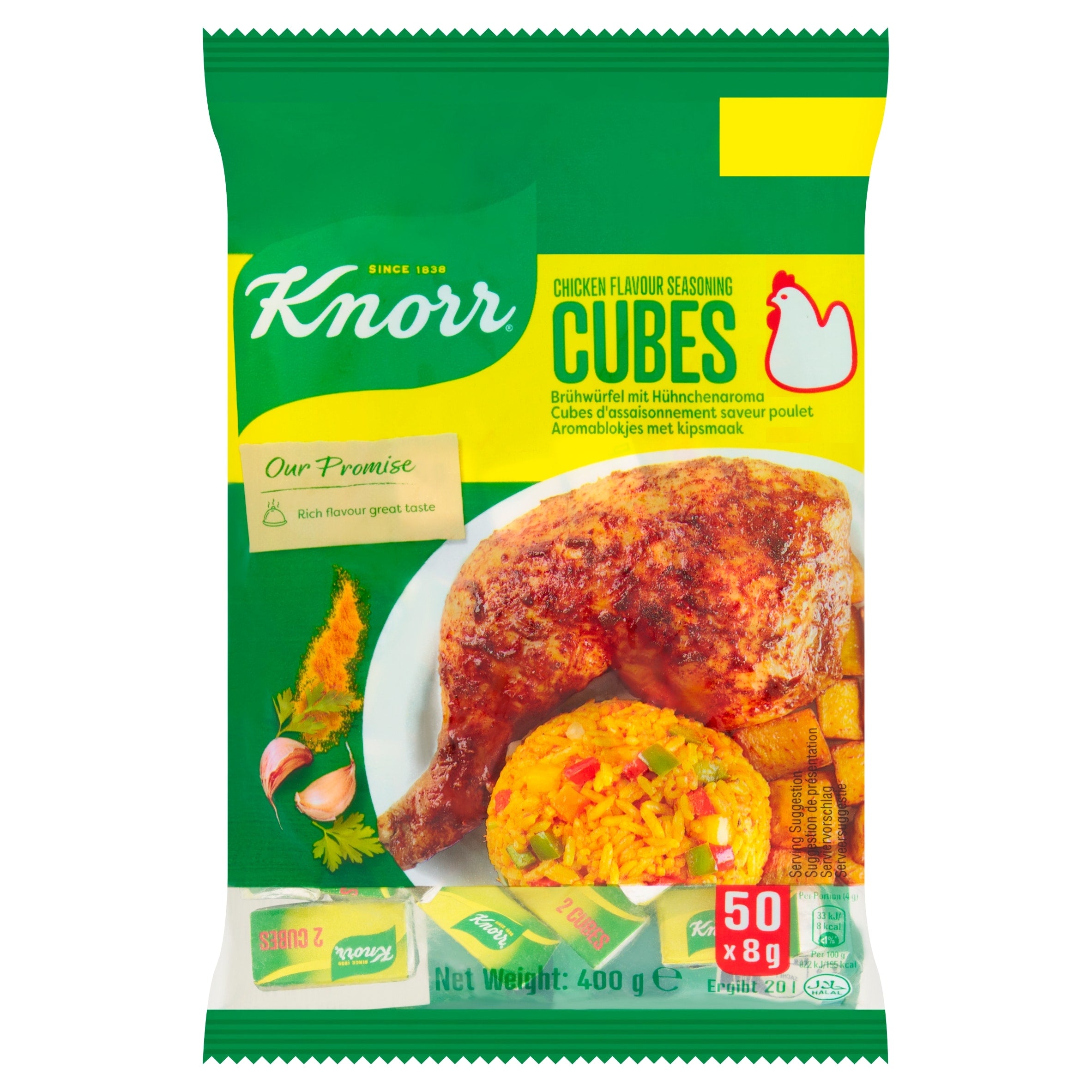Knorr Chicken Cubes (20 By 8g)