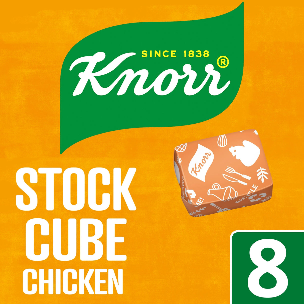 Knorr Chicken Stock Cubes 8 x 10 g