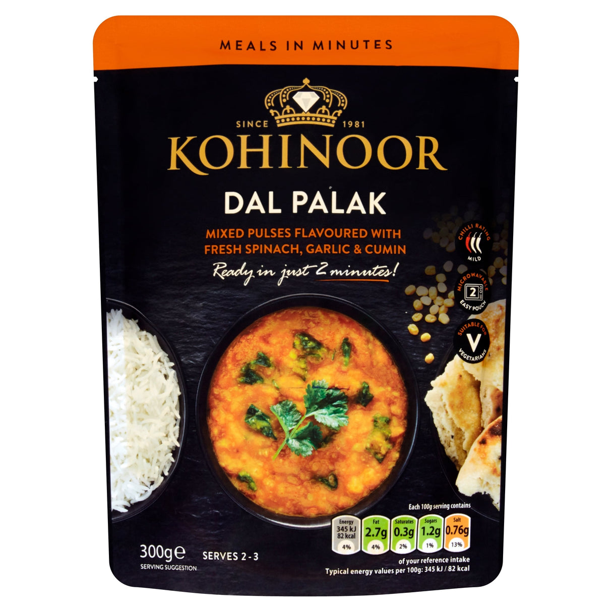 Kohinoor Dal Palak 300 g