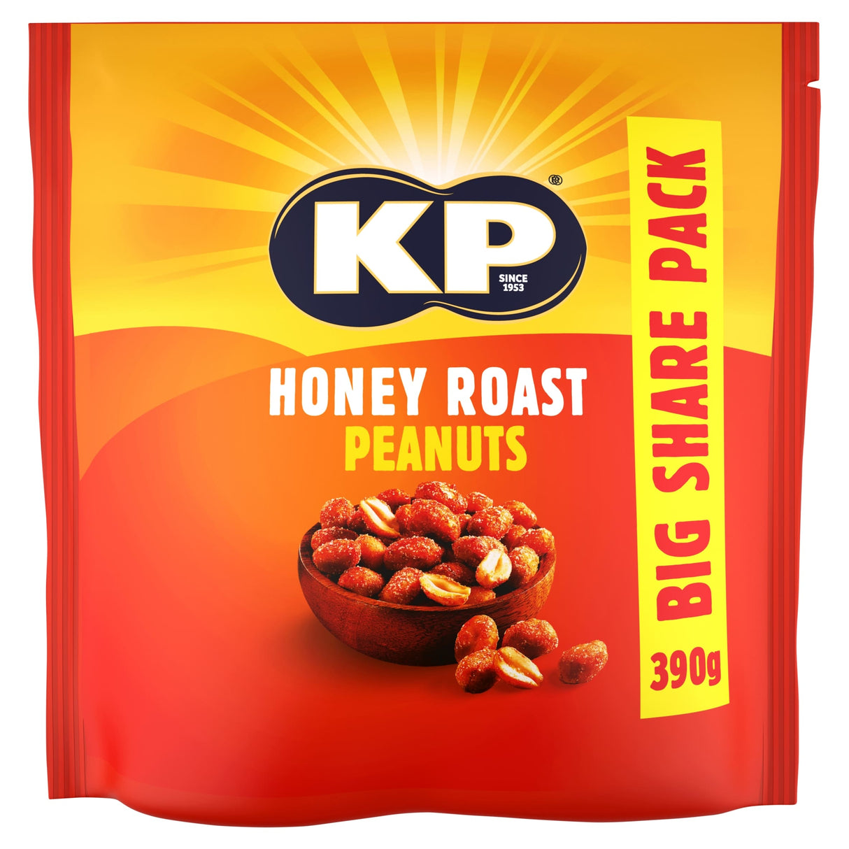 KP Honey Roast Peanuts 390 g