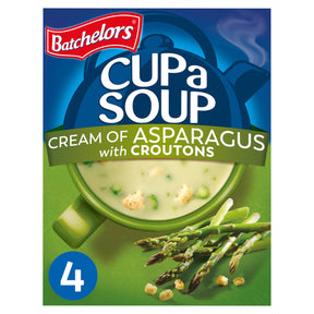 Batchelors Cup A Soup Cream Of Asparagus Croutons 4 Pack 117 g