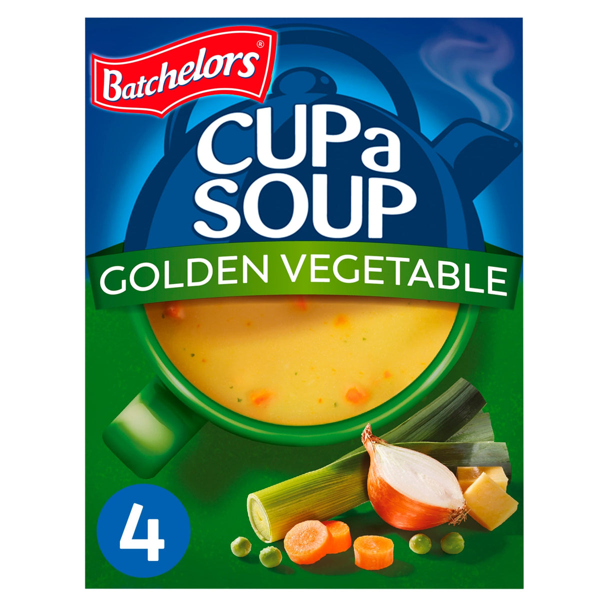 Batchelors Cup A Soup Golden Vegetable 4 Pack 82 g