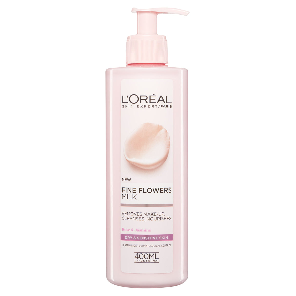 L'Oreal Paris Flowers Cleansing Milk Dry Sensitive 400 ml