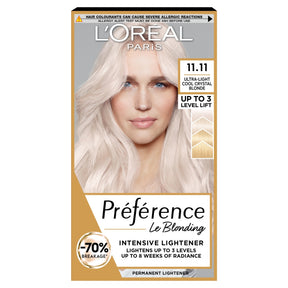 L'Oreal Paris Preference 11.11 Venice Ultra-Light Crystal Blonde Permanent Hair Dye