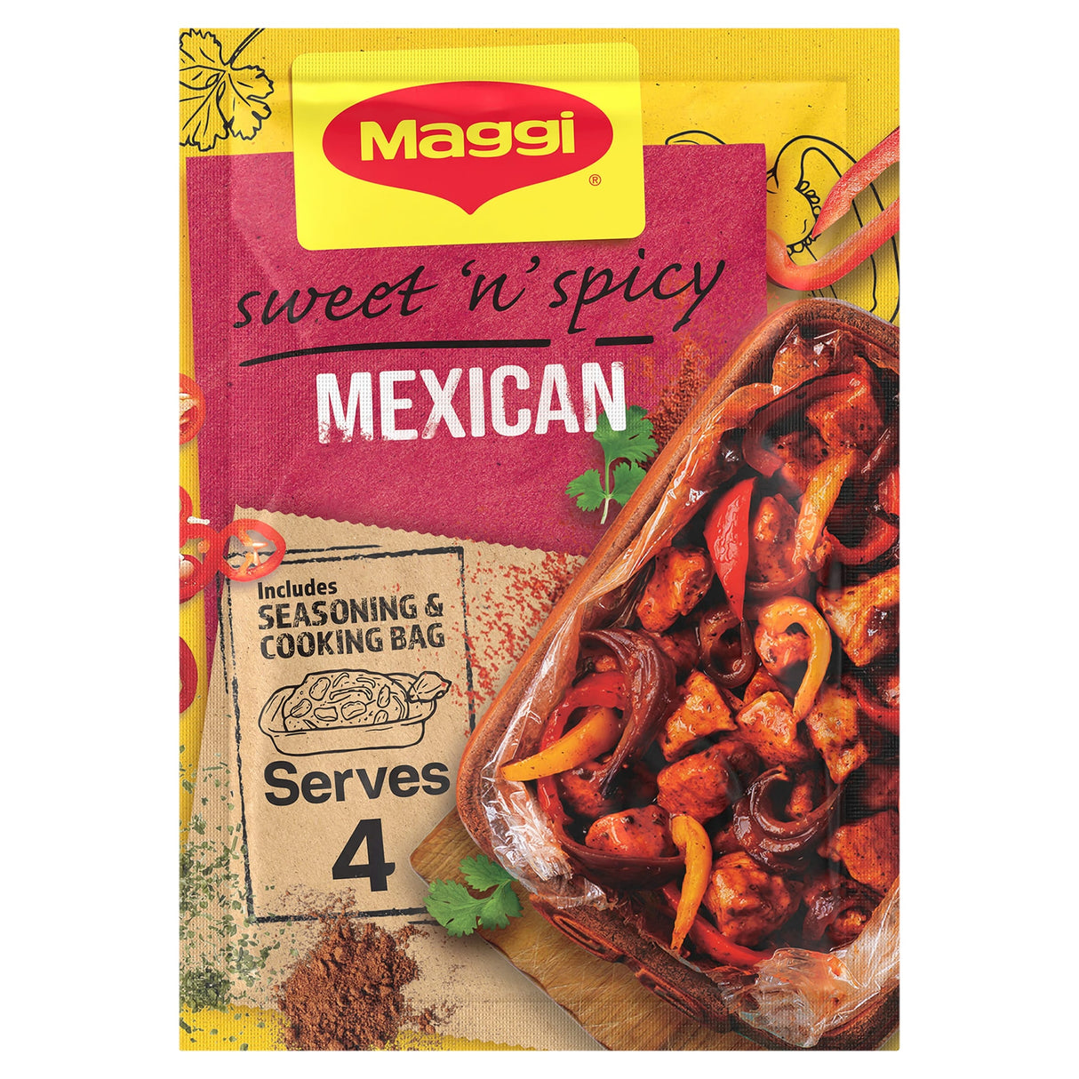 Maggi So Juicy Mexican Recipe Mix 38 g