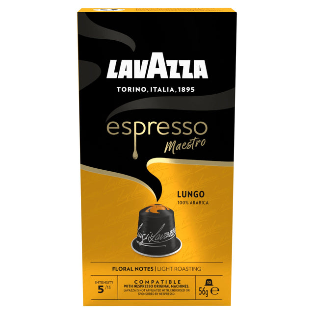 Lavazza Espresso Lungo Coffee Capsules x 10 45 g