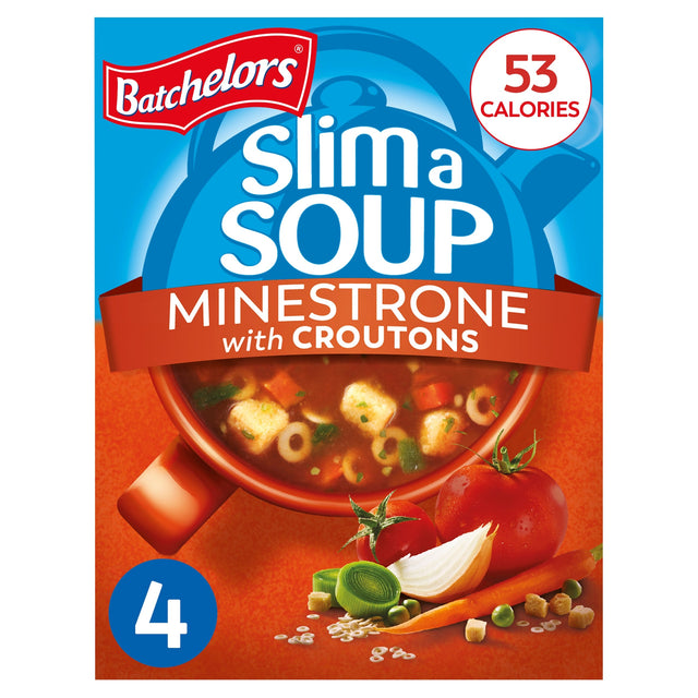 Batchelors Slim A Soup Minestrone With Croutons 4 Sachets 61 g
