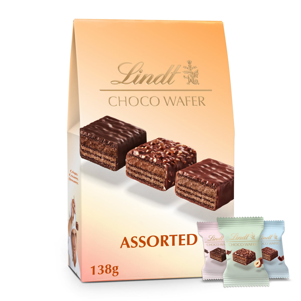 Lindt Choco Wafer Assorted Chocolate 138 g