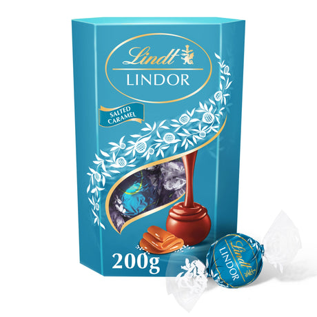 Lindt Lindor Chocolate Truffles Salted Caramel 200 g