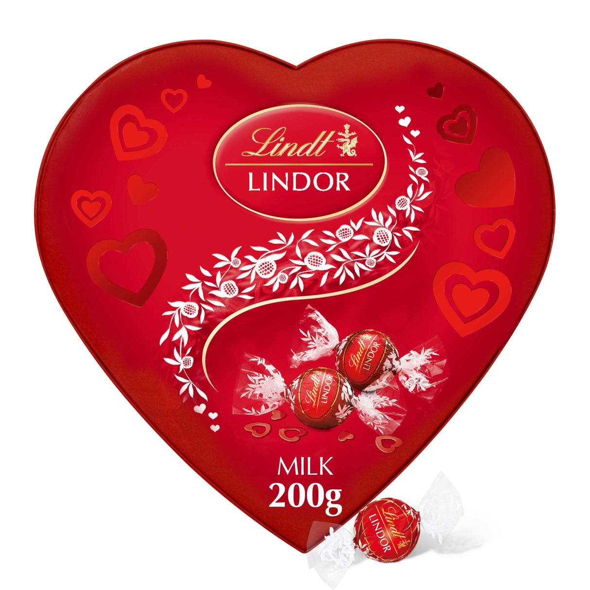 Lindt Lindor Milk Chocolate Heart 200 g