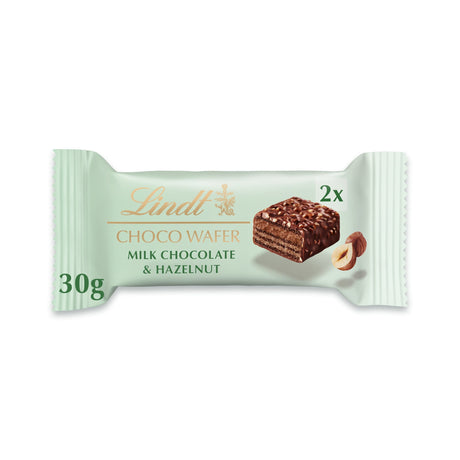 Lindt Milk Chocolate & Hazelnut Choco Wafer Bar 30 g