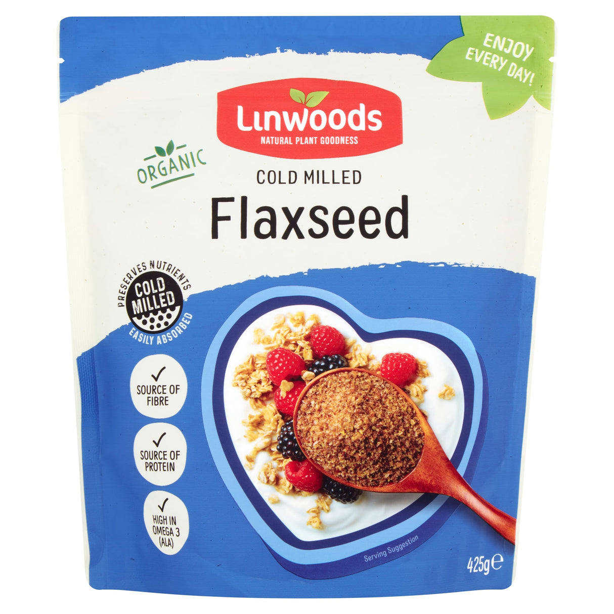 Linwoods Milled Organic Flaxseed 425 g
