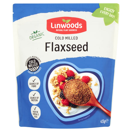 Linwoods Milled Organic Flaxseed 425 g