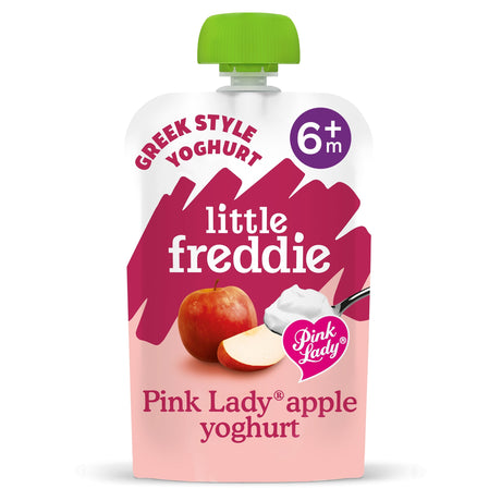 Little Freddie Greek Style Yoghurt Pink Lady Apple 100 g