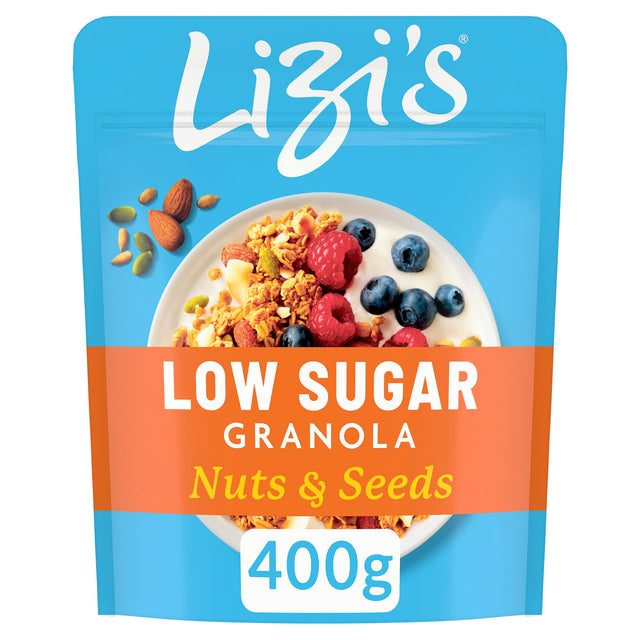 Lizi's Low Sugar Granola Nuts & Seeds 400 g