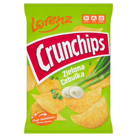 Lorenz Crunchips Green Onion 140 g