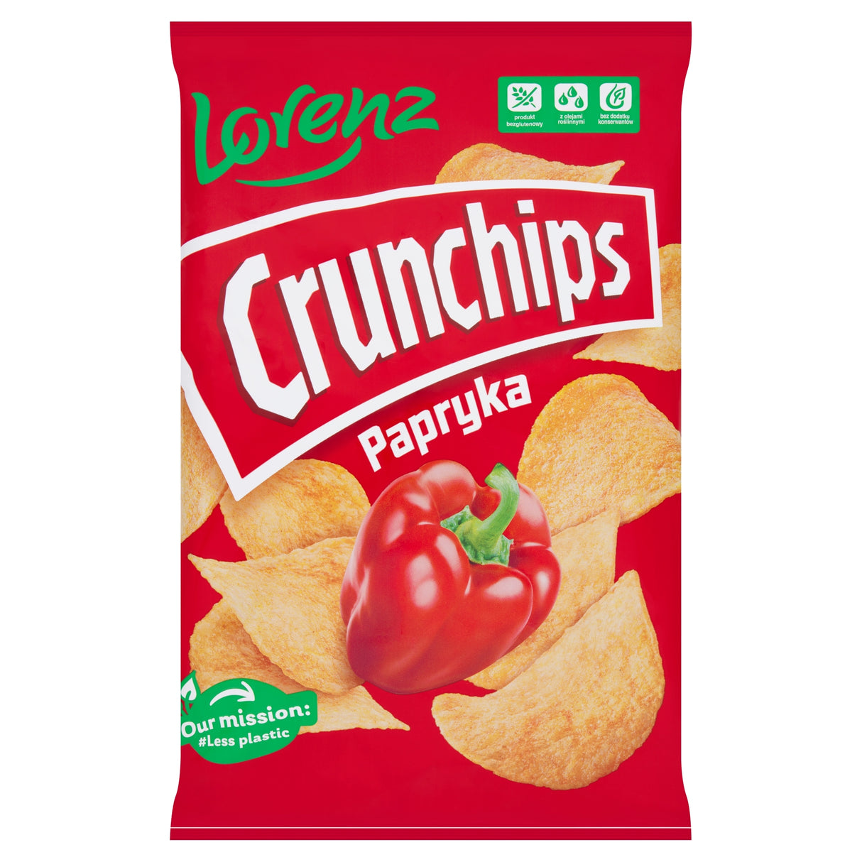 Lorenz Crunchips Paprika 140 g