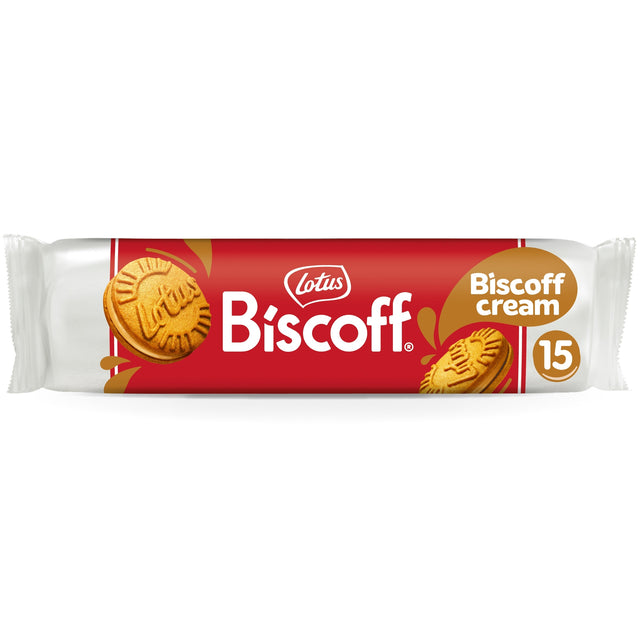 Lotus Biscoff Cream Sandwich Biscuits 150 g