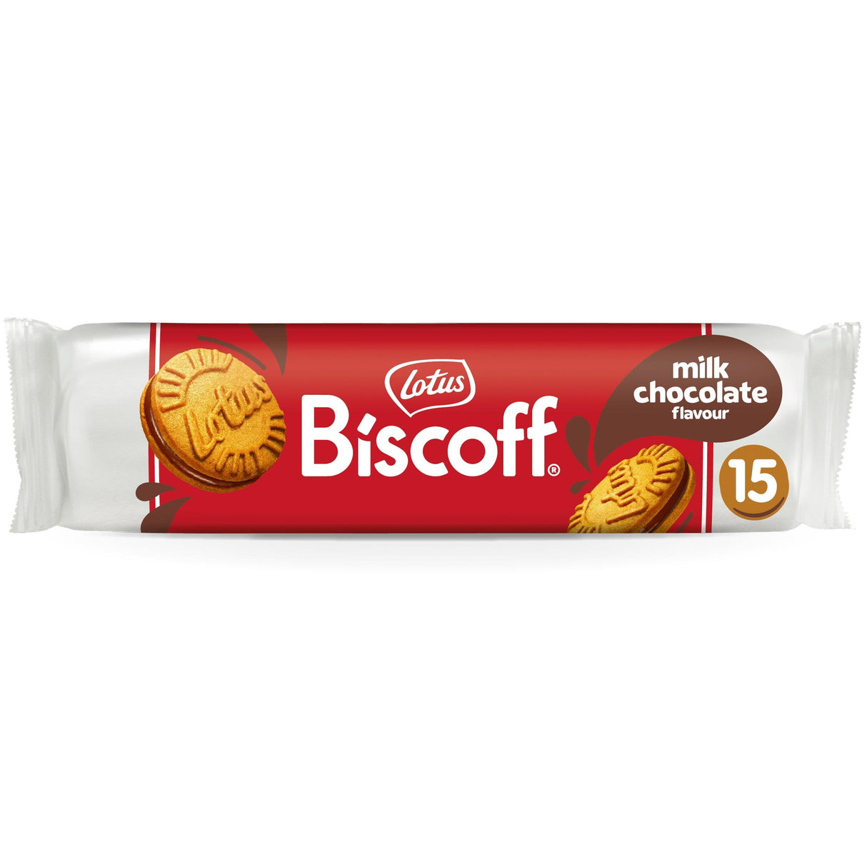 Lotus Biscoff Sandwich Biscuits Milk Chocolate 150 g