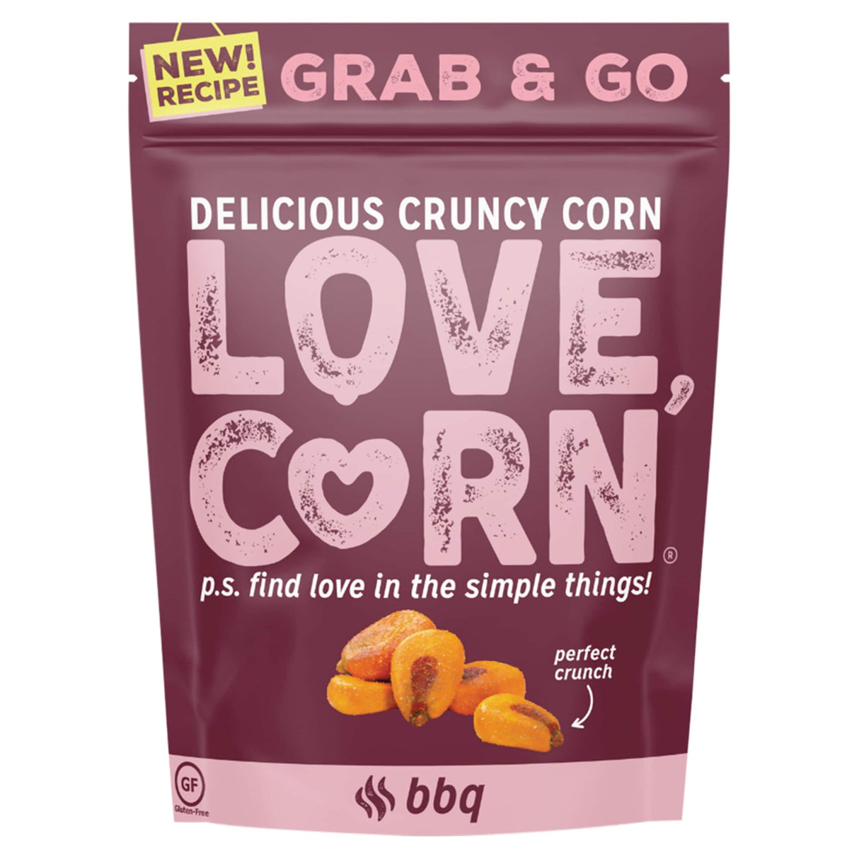 Love Corn BBQ Roasted Corn Snack 45 g