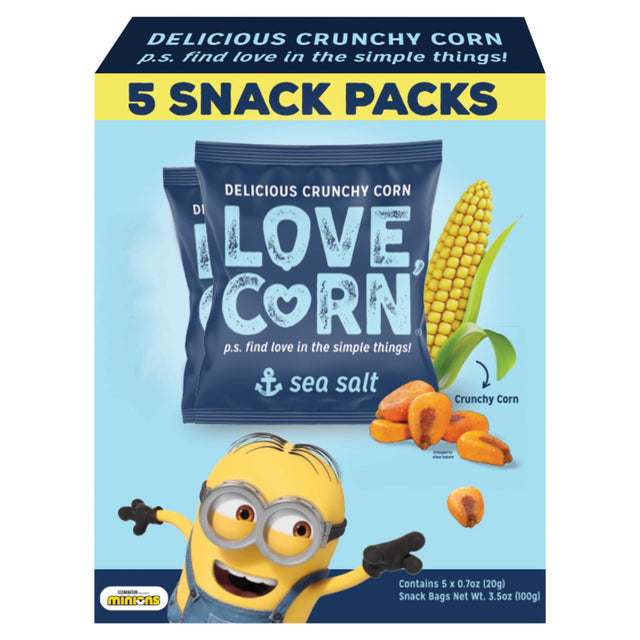 Love Corn Sea Salt Multi-Pack 20 g x 5