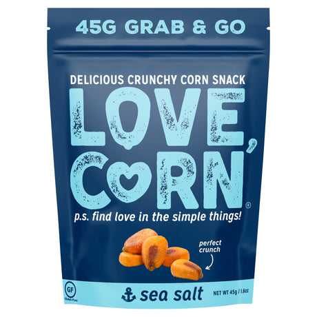 Love Corn Sea Salt Roasted Corn Snack 45 g