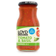 Loyd Grossman No Added Sugar Tomato & Basil Sauce 350 g