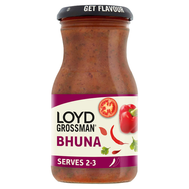 Loyd Grossman Sweet Tomato Bhuna Curry Sauce 350 g