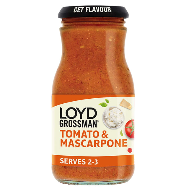 Loyd Grossman Tomato & Mascarpone Pasta Sauce 350 g