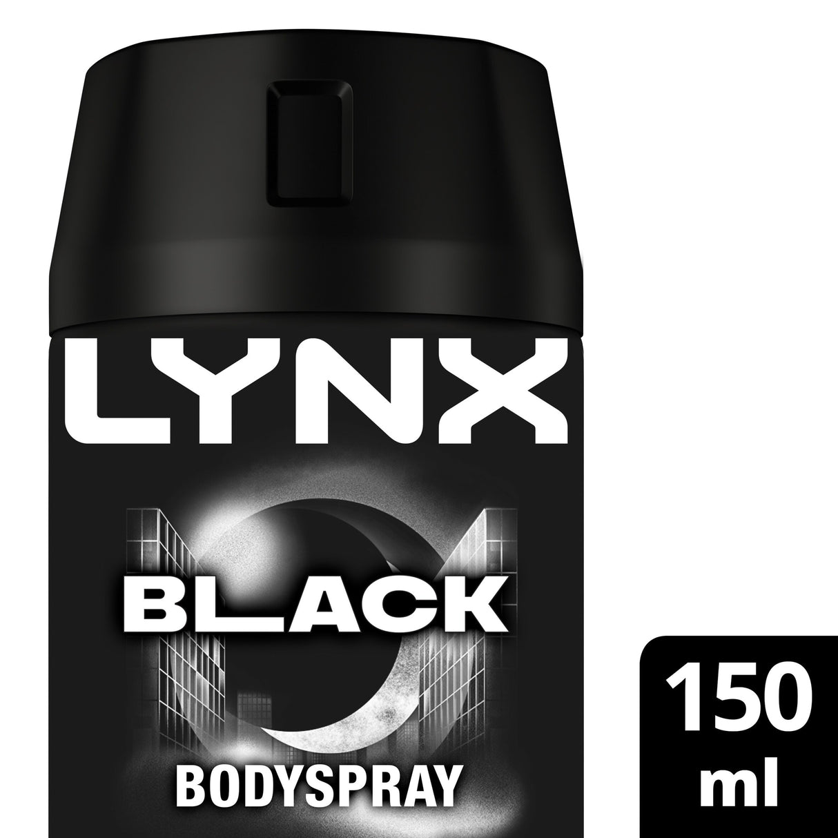 Lynx Black 48 Hour Deodorant Bodyspray For Men 150 ml