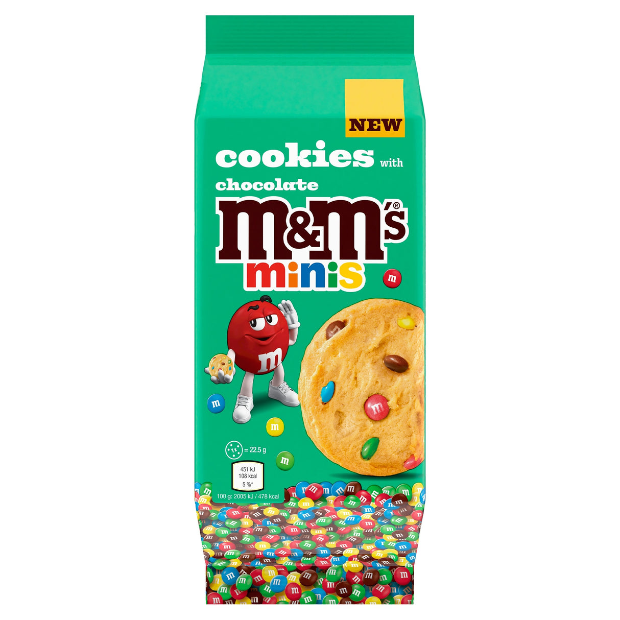 M & M's Minis Milk Chocolate Cookies 180 g