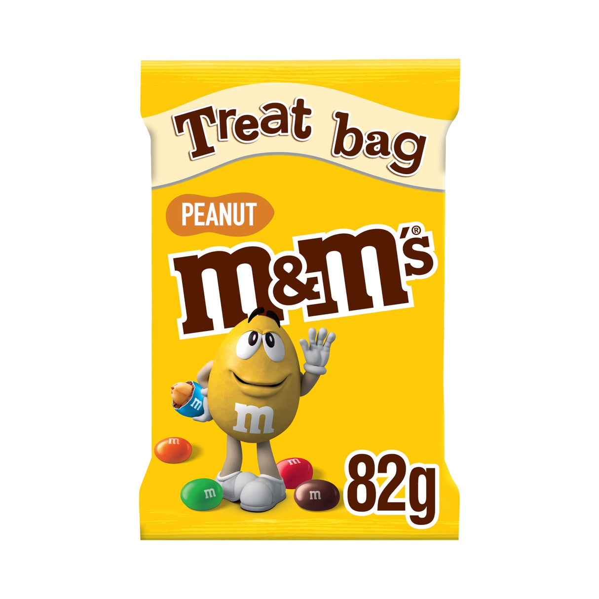 M & M's Peanut Chocolate Treat Bag 82 g